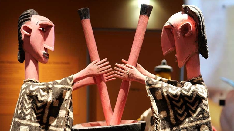 Mittagspause im Museum